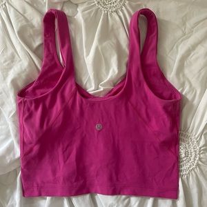 Sonic pink lululemon align tank